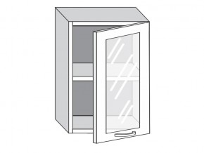 1.50.3 Шкаф настенный (h=720) на 500мм с 1-ой стекл. дверцей в Чусовом - chusovoj.magazinmebel.ru | фото
