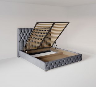 Кровать Версаль 1.2 м с подъемным механизмом в Чусовом - chusovoj.magazinmebel.ru | фото - изображение 4