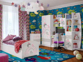 Детская комната Юниор-2 Принцесса 1 в Чусовом - chusovoj.magazinmebel.ru | фото