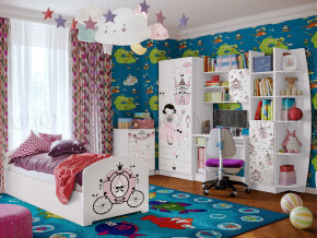 Детская комната Юниор-2 Принцесса в Чусовом - chusovoj.magazinmebel.ru | фото