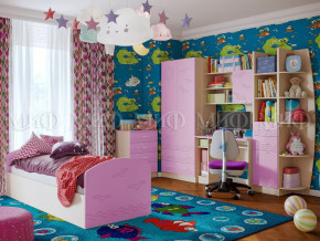 Детская комната Юниор-2 Сиреневый в Чусовом - chusovoj.magazinmebel.ru | фото