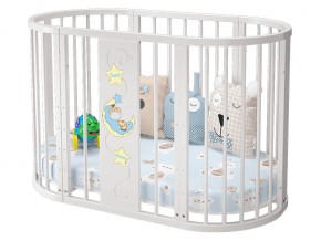 Детская кроватка белая Эстель в Чусовом - chusovoj.magazinmebel.ru | фото