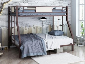Двухъярусная кровать Гранада 140 коричневый в Чусовом - chusovoj.magazinmebel.ru | фото