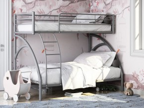 Двухъярусная кровать Виньола 2 Серая в Чусовом - chusovoj.magazinmebel.ru | фото