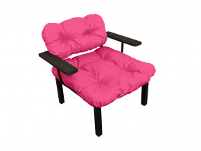Кресло Дачное розовая подушка в Чусовом - chusovoj.magazinmebel.ru | фото