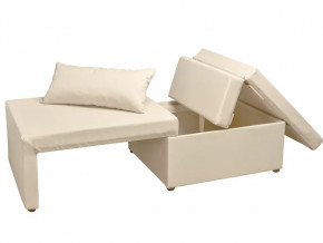 Кресло-кровать Милена рогожка cream в Чусовом - chusovoj.magazinmebel.ru | фото - изображение 2