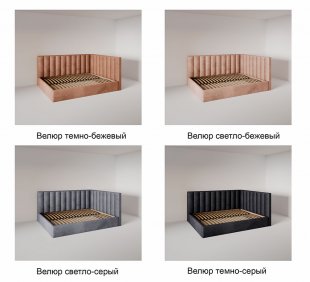 Кровать Вертикаль угловая 1.2 м с ортопедическим основанием в Чусовом - chusovoj.magazinmebel.ru | фото - изображение 6