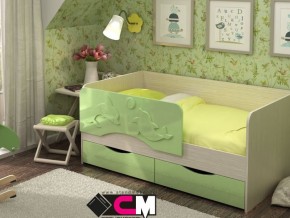 Кровать детская Алиса КР 812 зеленая 1600 в Чусовом - chusovoj.magazinmebel.ru | фото - изображение 1