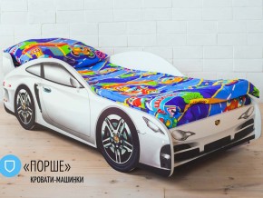 Кровать детская машинка Порше в Чусовом - chusovoj.magazinmebel.ru | фото
