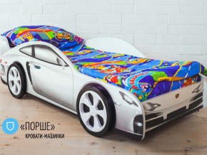 Кровать детская машинка Порше в Чусовом - chusovoj.magazinmebel.ru | фото - изображение 2