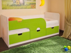 Кровать детская Минима лайм в Чусовом - chusovoj.magazinmebel.ru | фото - изображение 1