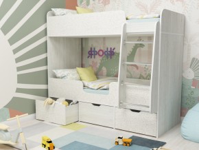 Кровать двухъярусная Малыш двойняшка винтерберг-феритейл в Чусовом - chusovoj.magazinmebel.ru | фото