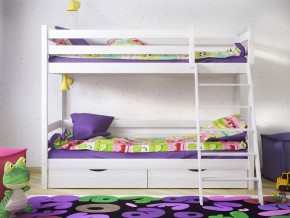 Кровать двухъярусная Сонечка с ящиками и лестницей в Чусовом - chusovoj.magazinmebel.ru | фото - изображение 2