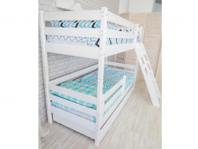 Кровать двухъярусная Сонечка с наклонной лестницей и ящиками в Чусовом - chusovoj.magazinmebel.ru | фото - изображение 3