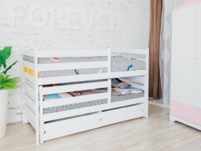 Кровать из массива с выдвижным спальным местом Матрешка Эко в Чусовом - chusovoj.magazinmebel.ru | фото