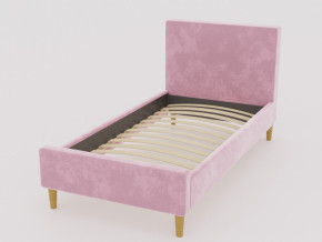 Кровать Линси 900 розовый в Чусовом - chusovoj.magazinmebel.ru | фото