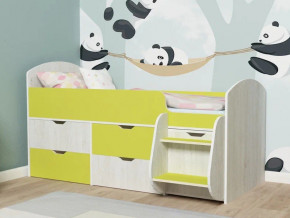 Кровать Малыш-7 Винтербер-Лайм в Чусовом - chusovoj.magazinmebel.ru | фото