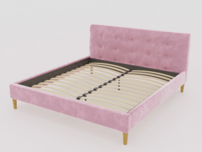 Кровать Пайли 1800 розовый в Чусовом - chusovoj.magazinmebel.ru | фото