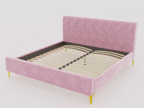 Кровать Рошаль 1200 розовый в Чусовом - chusovoj.magazinmebel.ru | фото