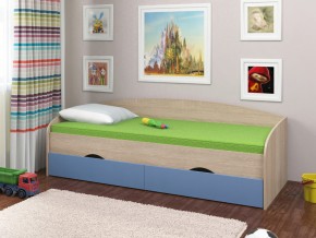 Кровать Соня 2 сонома-голубой в Чусовом - chusovoj.magazinmebel.ru | фото