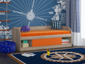 Кровать Соня 4 сонома-оранжевый в Чусовом - chusovoj.magazinmebel.ru | фото - изображение 1