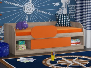 Кровать Соня 4 сонома-оранжевый в Чусовом - chusovoj.magazinmebel.ru | фото - изображение 3