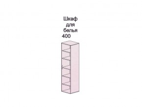 Шкаф для белья 400 ДБ Аннет в Чусовом - chusovoj.magazinmebel.ru | фото - изображение 2