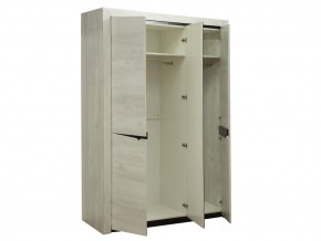 Шкаф для одежды 33.02 Лючия бетон в Чусовом - chusovoj.magazinmebel.ru | фото - изображение 2