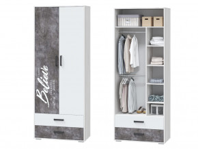 Шкаф для одежды с ящиками в Чусовом - chusovoj.magazinmebel.ru | фото