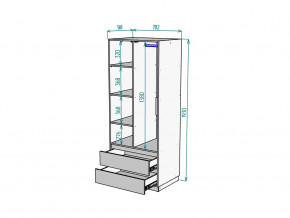 Шкаф Malta light H297 Белый в Чусовом - chusovoj.magazinmebel.ru | фото - изображение 2