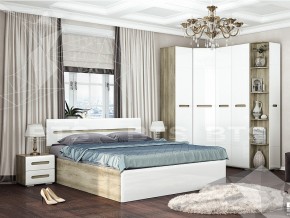 Спальня Наоми с угловым шкафом в Чусовом - chusovoj.magazinmebel.ru | фото